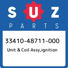 33410-48711-000 Suzuki Unit & coil assy,ignition 3341048711000, New Genuine OEM 