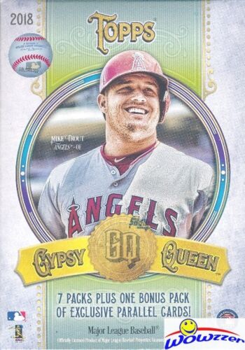 (5) 2018 Topps Gypsy Queen Baseball Sealed Blaster Box-EXCLUSIVE PARALLELS - Picture 2 of 3