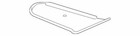 OEM NEW Ford Explorer- Inner Cover, Exterior Mirror Housing-Right LB5Z-17A703-A