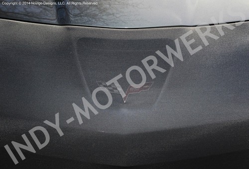 C6 CORVETTE GRAND SPORT ZO6 ZR1 NOVISTRETCH FRONT BRA HIGH TECH STRETCH MASK - Picture 4 of 8