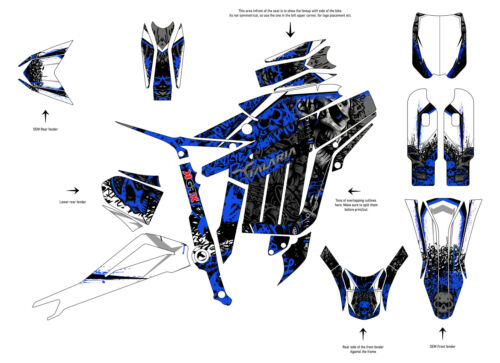 Graphics , Talaria Sting R Sticker Kit Decals Sting Vinyl Wrap MX Motorcross - Foto 3 di 9