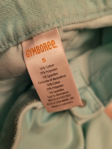 Girls Gymboree Light Blue Pants Size 5t - Picture 3 of 4