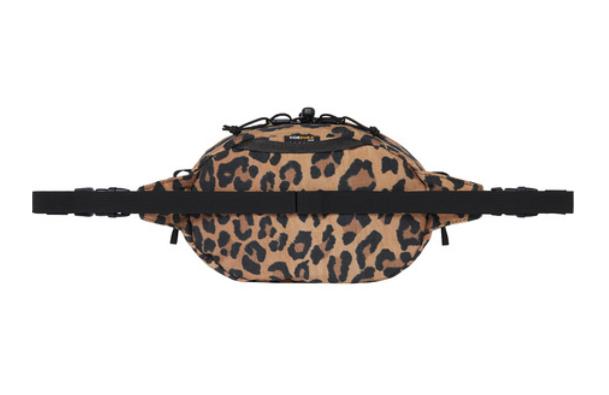 New Supreme Waist Bag Fanny Pack Leopard Embossed Box Logo