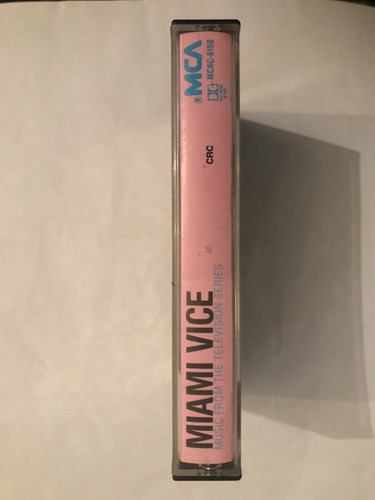 Miami Vice *Music From The Television Series *cassette tape *MCAC6150 *1985 *VG+ - Picture 2 of 5
