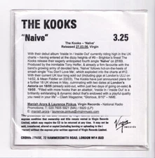 (LP68) The Kooks, Naive - 2006 DJ CD