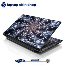Laptop Skin Sticker Decal Cover for Notebook Apple Asus Star Shapes 13-16 inch