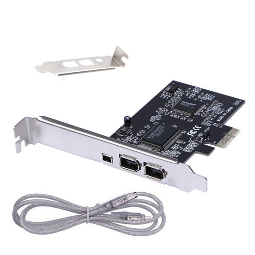 New 3 Ports 1394A Firewire Expansion Card 400Mbps Expansion Adapter Card - Picture 2 of 12