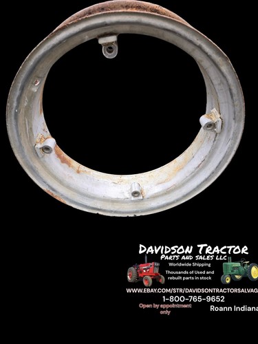 Allis Chalmers B C 8x24 Rear Rim Antique Tractor - Picture 5 of 7