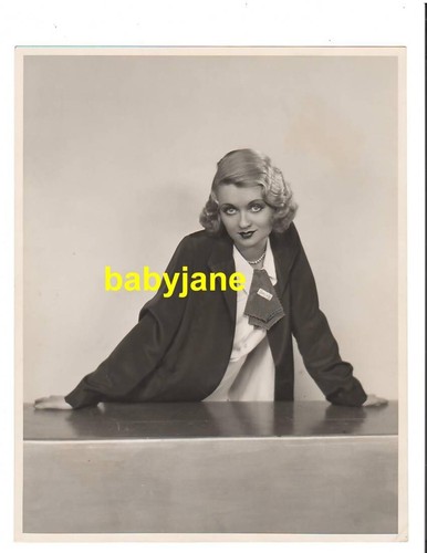 CONSTANCE BENNETT ORIGINAL 8X10 FOTO 1930ER DOPPELGEWICHT PORTRÄT