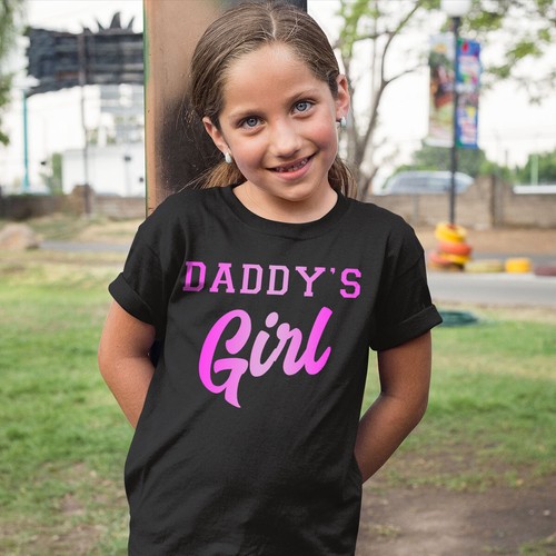Daddys Girl T-Shirt Cute Family Bond Design Perfect For Dads & Daughters #T2366 - Picture 10 of 14