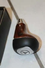 4A Avantgarde Star gear shift knob UK stock Burl Wood Black Mercedes A C E G S+