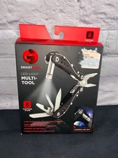 NEW  Smart Gear 8 in 1 Flashlight Multi-Tool  function