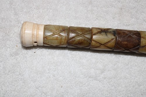 Antique Vintage Chinese Scholars Archaistic Calligraphy Brush 13 inches long - Picture 2 of 8