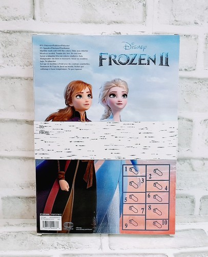 Disney Frozen Advent Calendar 10 Days of Socks Pairs Size 4-10 - Picture 3 of 6