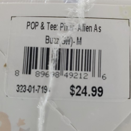 FunkoPop! Alien Remix As "Buzz Lightyear" + T-Shirt Medium NEW and SEALED - Picture 2 of 2