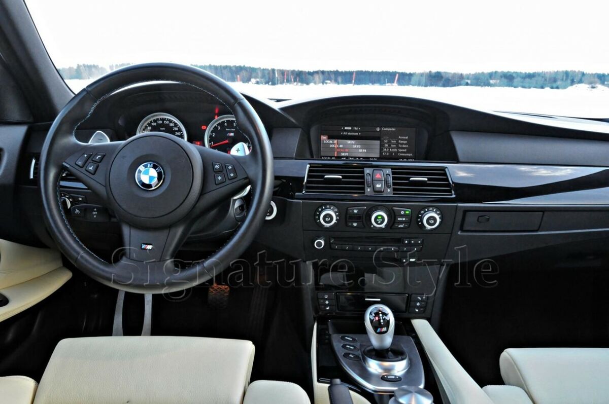 New BMW E60 E61 E63 E64 M Sport steering wheel air driver bag 