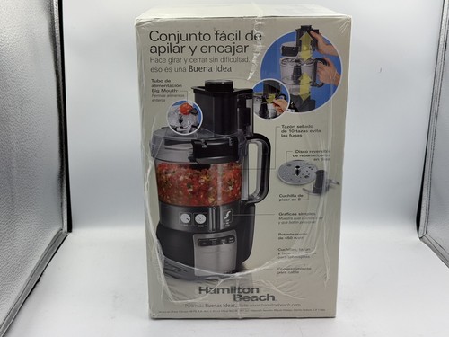 Hamilton Beach 70721 Stack and Snap Food Processor 10-Cup | Black *BRAND NEW* - Picture 6 of 8