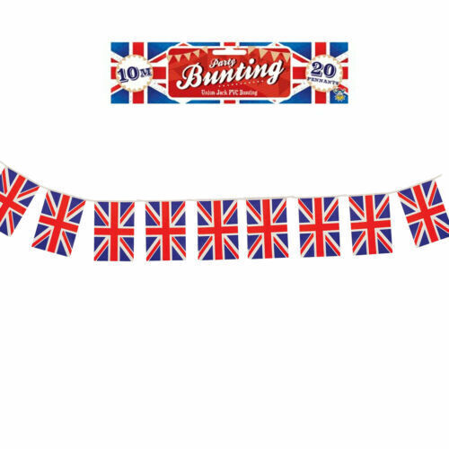 Union Jack King Coronation Décor Indoor Outdoor Party Royal Event UK - Picture 17 of 138