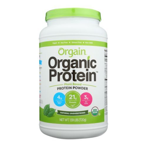 Organic Protein Powder Unsweetened 1.59 lbs By Orgain - Picture 1 of 1