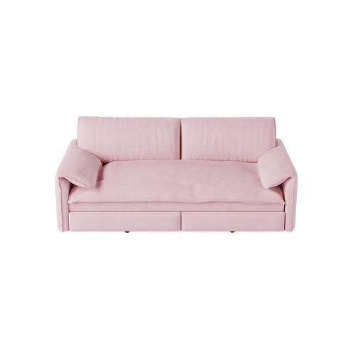 3in 1 Sofa w/Pull Out Bed Convertible Sleeper Sofa Bed Queen Size Bed Couch Sofa - Picture 20 of 27