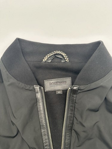 Mackage for Aritzia Women’s Black Bomber Jacket Size Medium - Picture 4 of 12