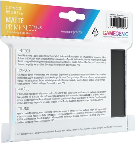 Mangas Prime mate: negras - Imagen 2 de 12