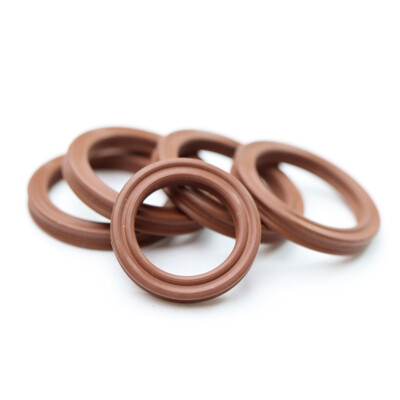 FKM Quad Ring X-Ring Square Oil Seal CS 2.62mm ID 1.2-247.32mm Fluorine Rubber