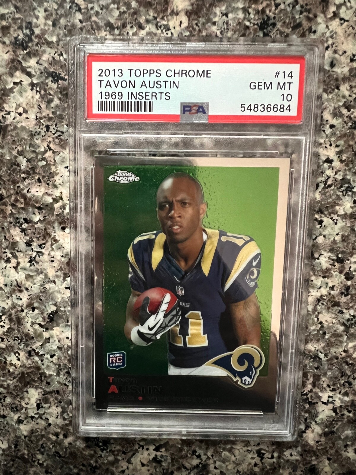 Tavon Austin Topps Chrome 1969 Inserts #14 Base