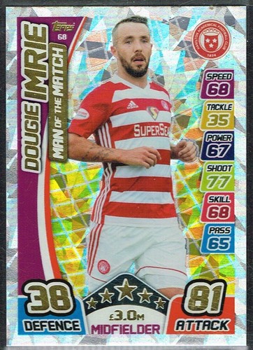 Topps SPFL MATCH ATTAX 2017-18 ☆ SCHOTTISCHE PREMIER LEAGUE ☆ Karten #1 bis #216 - Bild 69 von 217