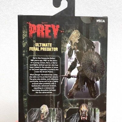 Neca Prey Ultimate Feral Predator Action Figure Gift - New 7-inch