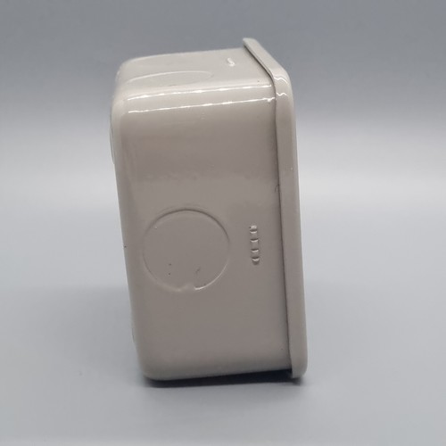 Pack Of 5 Newlec Metal Clad Range NL8400/1 BS1363 1 Gang Switch Socket Metal - Picture 8 of 9