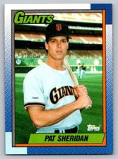 1990 Topps #422 Pat Sheridan San Francisco Giants