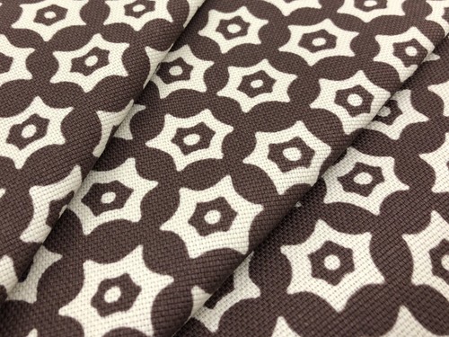 Stroheim vielseitiger geometrischer Baumwolldruck Stoff - Vega/Braun 1,10 Yard 5363503 - Bild 1 von 4