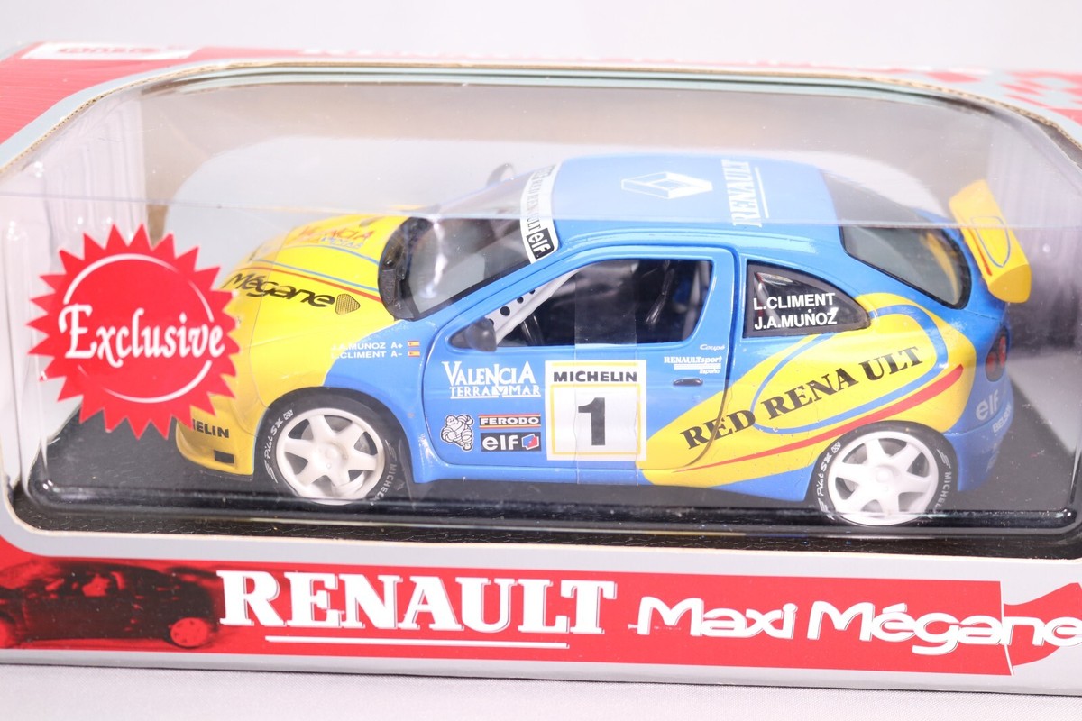 LJ766 ANSON 30349 1/18 1:18 Renault Maxi Megane WRC 1