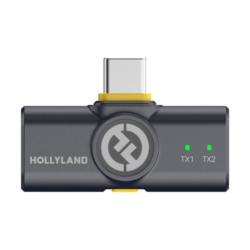 Hollyland LARK M2 2.4GHz 2-Person Wireless Lavalier Microphone System with USB-C - 第 8/11 張圖片