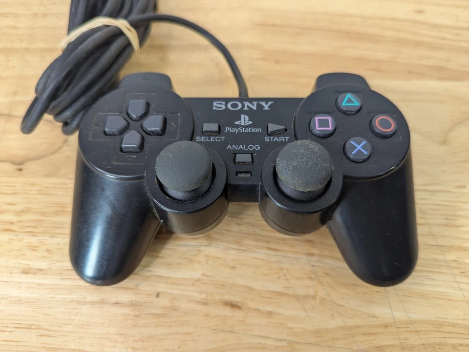Genuine Sony PS2 PlayStation 2 DualShock  Controller SCPH-10010 For Parts Repair - Image 2 of 4