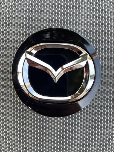 MAZDA 4X BLACK 56mm/2.20in Wheel Center Caps Mazda 3/5/6, Miata, RX 8, CX3/5/7/9 - Picture 8 of 10