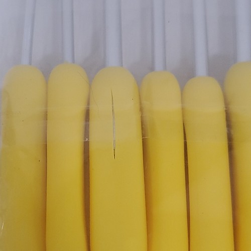 Juego de ganchos de ganchillo de aluminio de plástico ergonómico con medidor de cheque tejido Susan Bates - Imagen 7 de 15