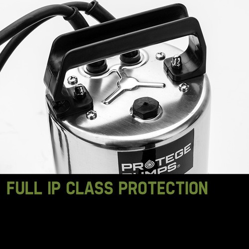PROTEGE 1500W Submersible Dirty Water Pump Bore Tank Well Steel Automatic Clean - Picture 5 of 9