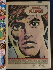 Signed by Frank Miller. Beckett COA!! Splash page. Daredevil #182. Direct.