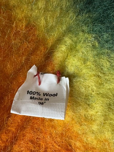 Rainbow Felt Wool Fairy Hat Pixie Fun Festival Adult Size Multi Coloured - Picture 5 of 17