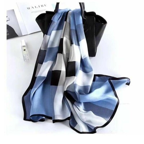 Women's Scarf Silk felling Square Head Scarfs 35"*35"(120 Styles) SHIP FROM USA - Picture 101 of 253