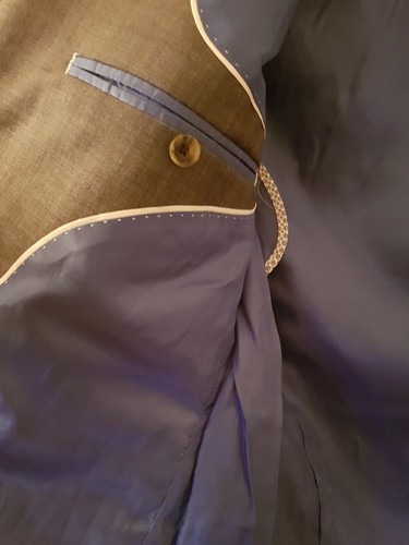 Chester by Chester Barrie Prince of Wales Check Tailored Jacket Size 40L RRP 225 - Picture 4 of 5