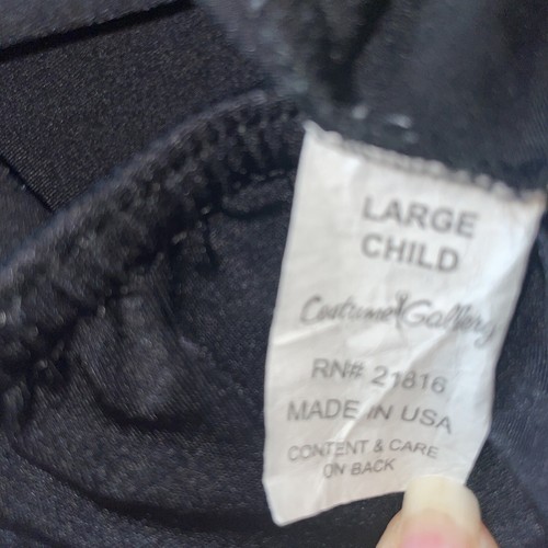 Gap Girls Black Active Jazz Dance Athletic Pants Large Nylon Spandex Stretch - Picture 4 of 6