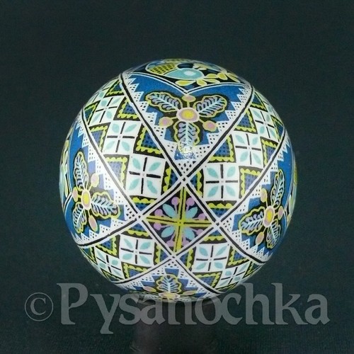 Real Ukrainian Pysanky Chicken Pysanka High Quality byRoman Easter Egg Hand made - Picture 5 of 11