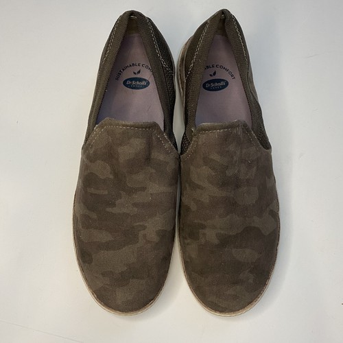 Dr. Scholl's Schuhe olivgrün Camouflage Damen Seeing Stars Sneaker 7,5 Madison - Bild 2 von 8