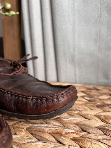 Scarpe uomo Marks and Spencer UK 8COLLEZIONE pelle marrone guida - Foto 9 di 13