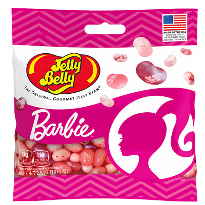 Jelly Belly Barbie Jelly Beans 5 Flavor Candy Bag