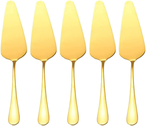 MBB 5X Cake Server Pie Holder Transfer Triangular Spade Spatula Serrated Edge - - Bild 12 von 12