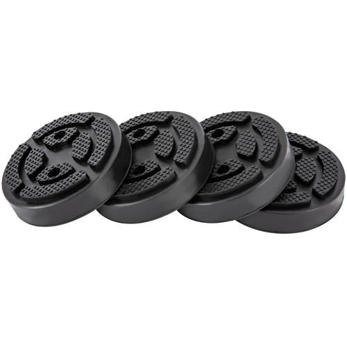 4Pcs Round Rubber Arm Pads Lift Pad Fit For Auto Lift Car Truck Hoist Heavy Duty - Foto 7 di 24